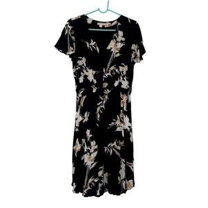 Merona Floral Midi Dress
